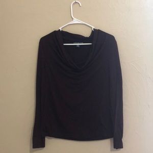American Living cowl neck top